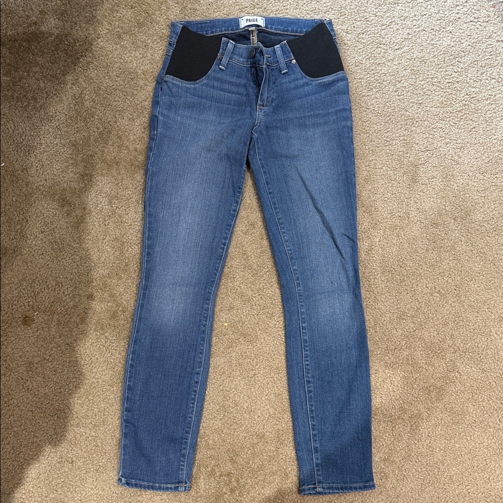 PAIGE MATERNITY VERDUGO ANKLE JEAN
